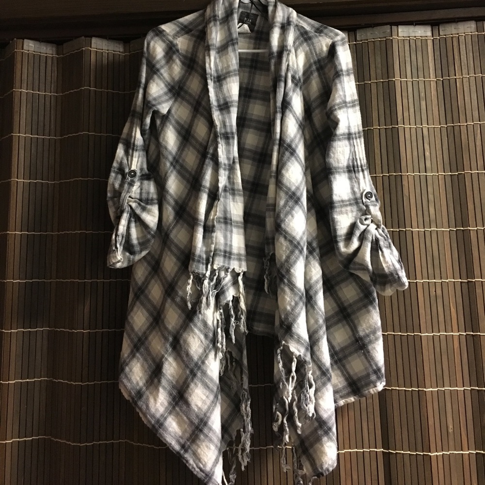 Billabong Flannel Cardigan